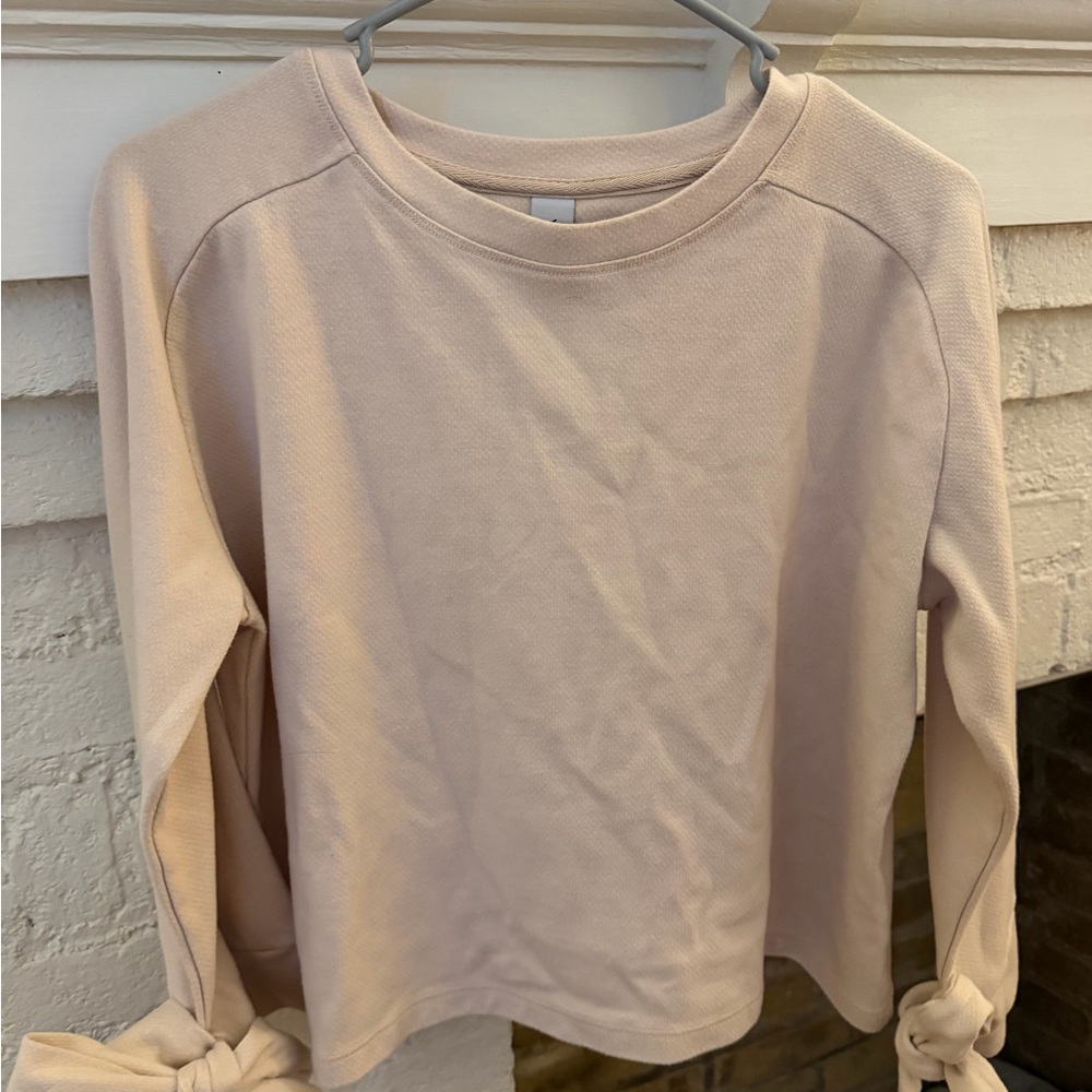 Varley Blush Pink Crewneck Sweatshirt